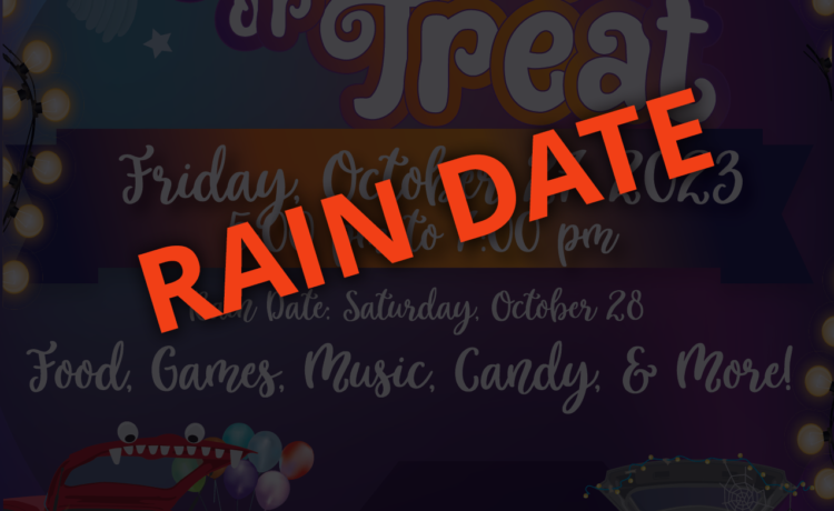 Trunk or Treat Rain Date